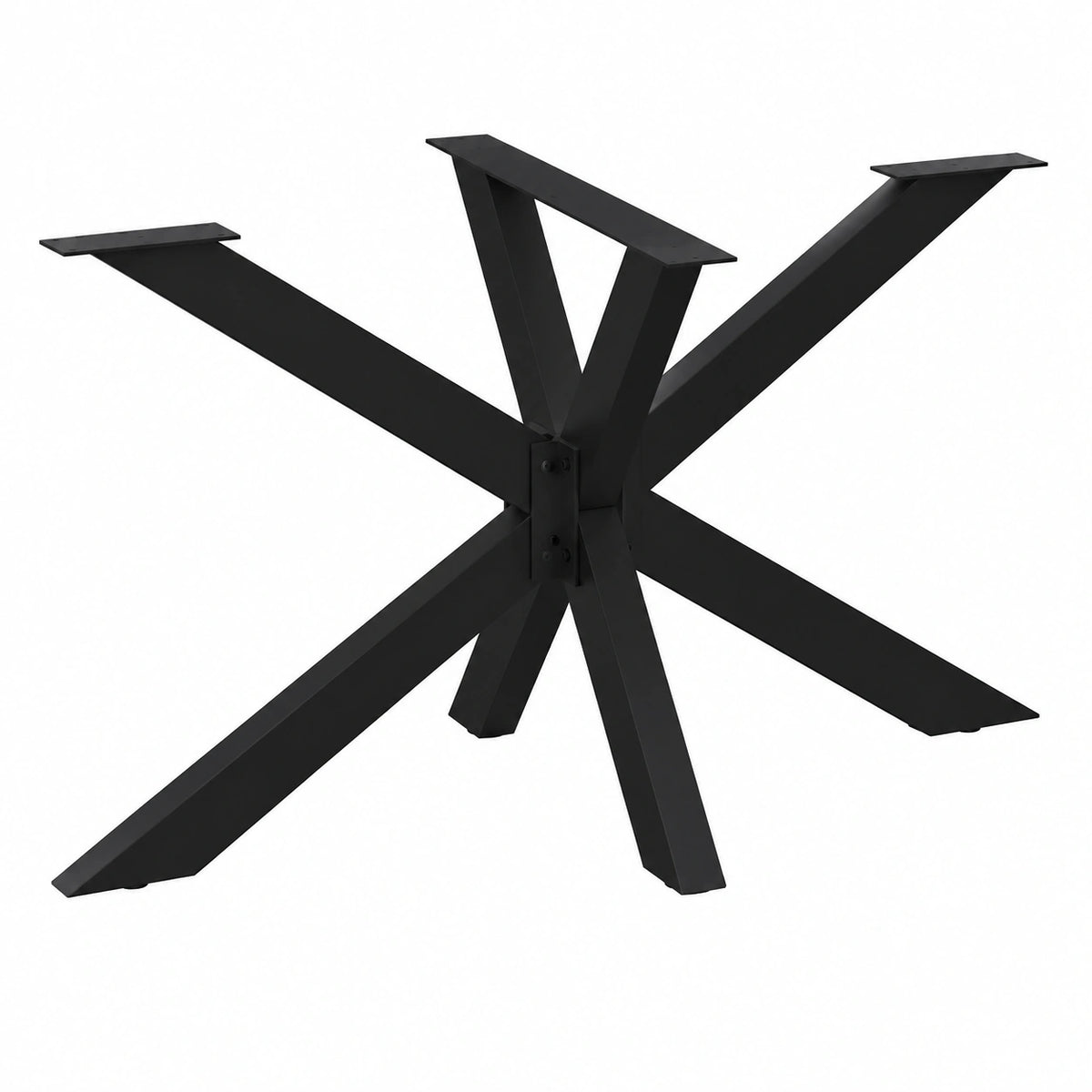pied-de-table-a-manger-noir-reglable-en-acier-vpgifx8558qp