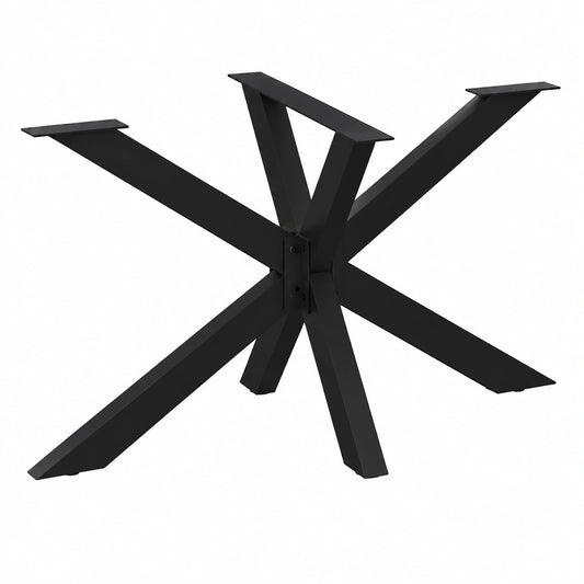pied-de-table-a-manger-noir-reglable-en-acier-vpgifx8558qp